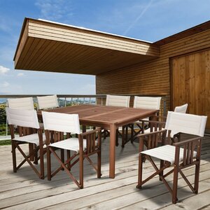 Elsmere Patio 9 Piece Dining Set