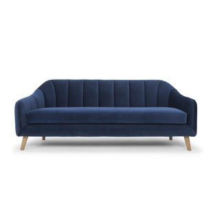 Modern Contemporary Royal Blue Sofa Allmodern Quickview