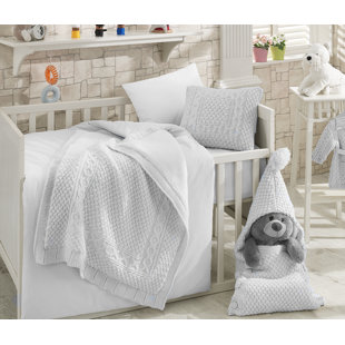 plain baby bedding