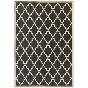 Cardwell Ocean Port Black/Sand Indoor/Outdoor Area Rug