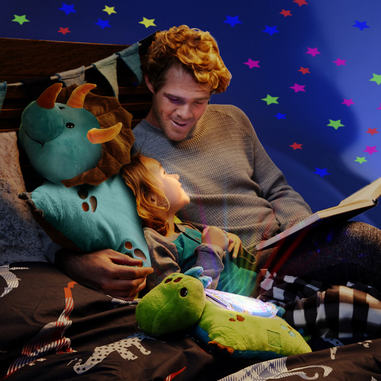Pillow Pets Sleeptime Lites Blue Dinosaur Stuffed Animal Plush Night Light Pillow Pets Sleeptime Lites Blue Dinosaur Stuffed Animal Plush Night Light