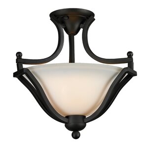 Lagoon 2-Light Semi-Flush Mount