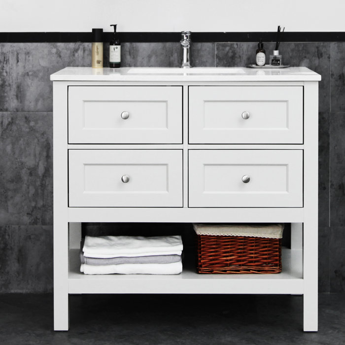 Chavira 36 Single Bathroom Vanity Set Chavira 36 Single Bathroom Vanity Set