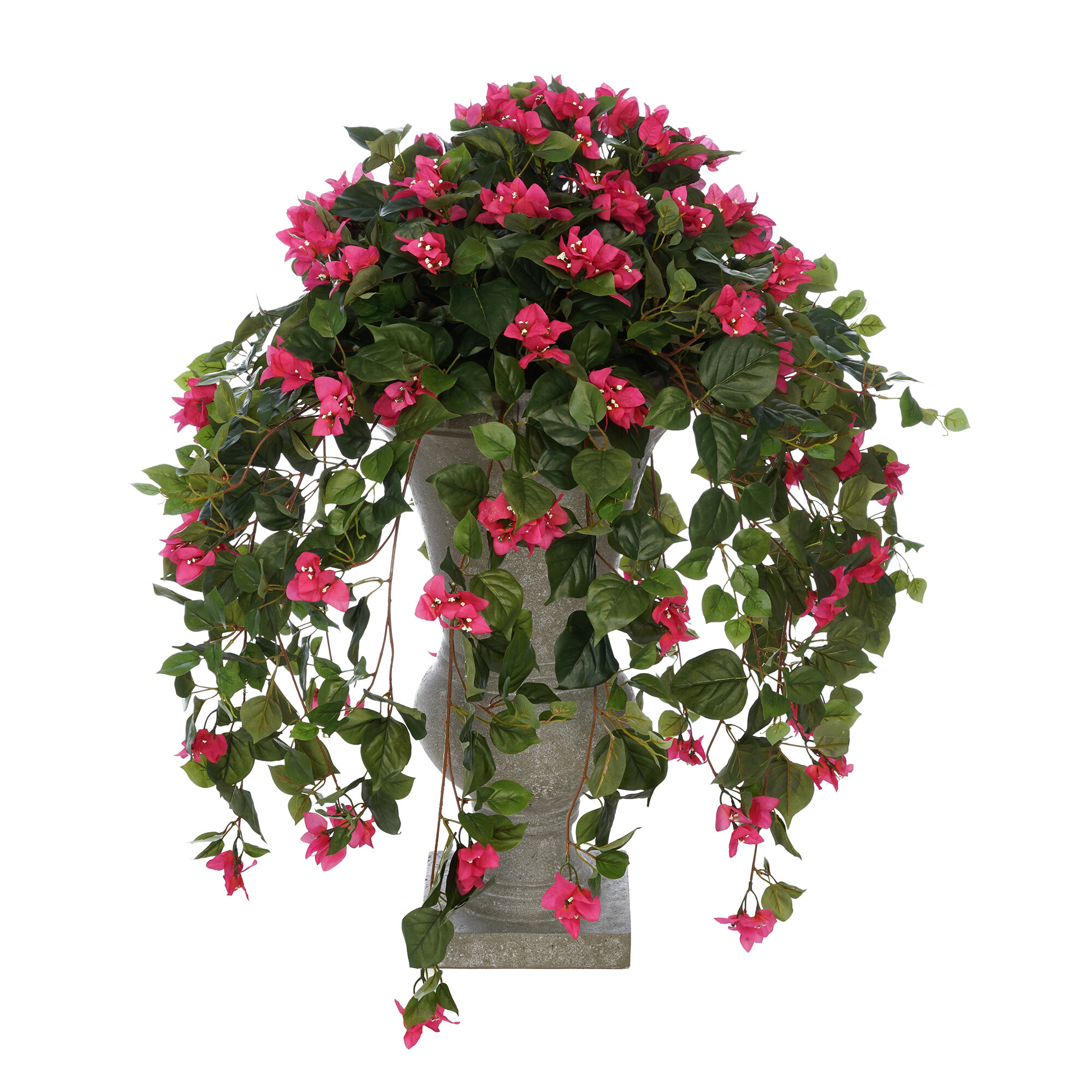 Darby Home Co 36'' Faux Flowering Plant in Urn | Wayfair