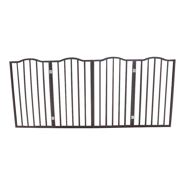 4 panel folding dog gate