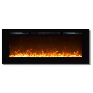 Sydney Crystal Wall Mount Electric Fireplace by Gibson Living