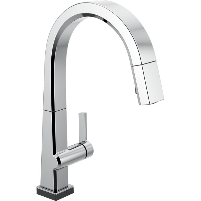 Delta Pivotal Pull Down Touch Single Handle Kitchen Faucet With