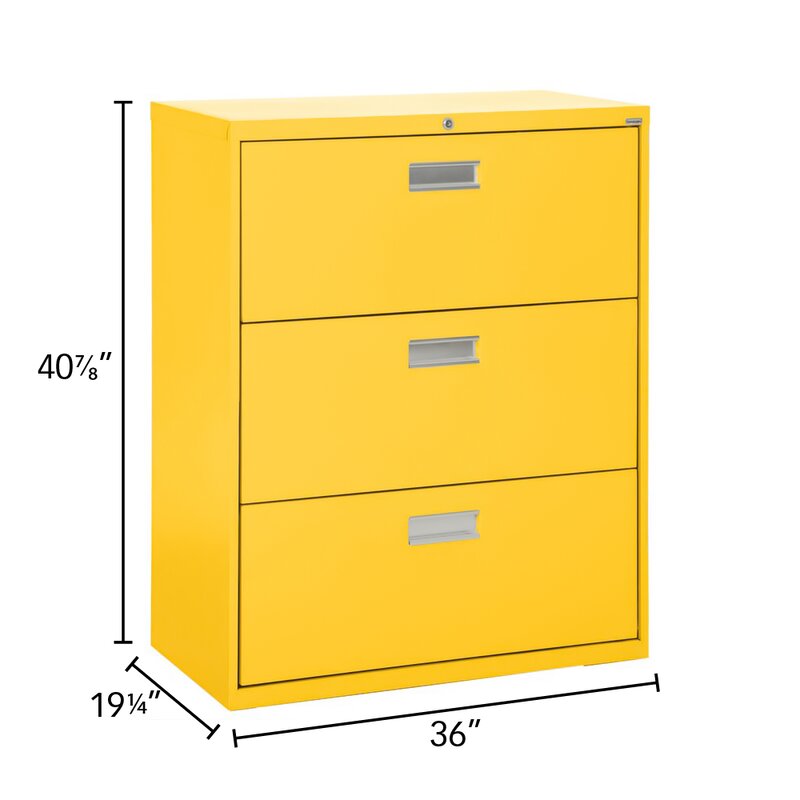 3 Drawer Lateral Filing Cabinet Reviews Joss Main