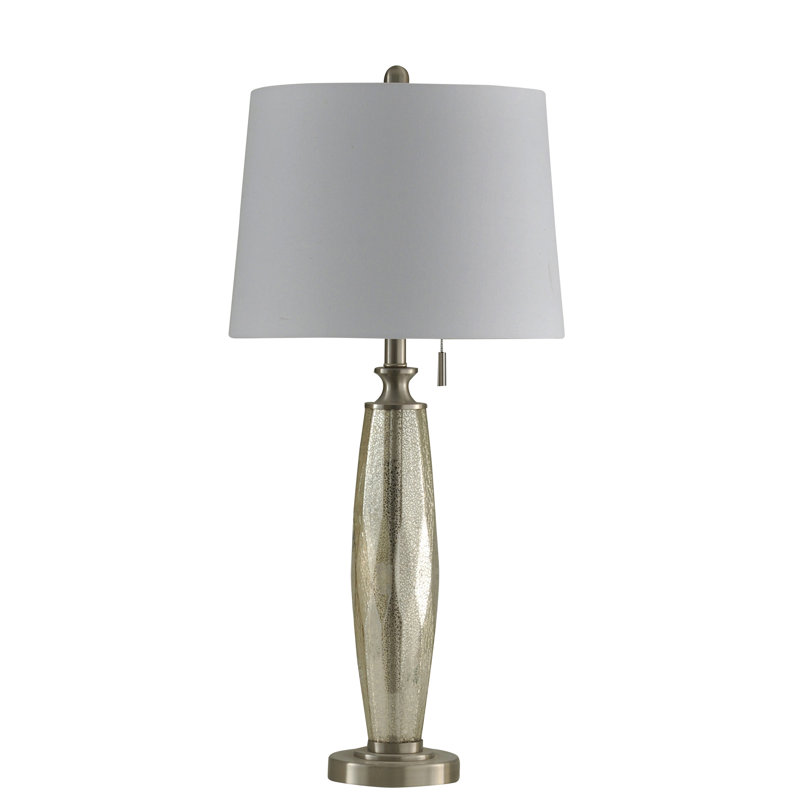 wayfair silver table lamps
