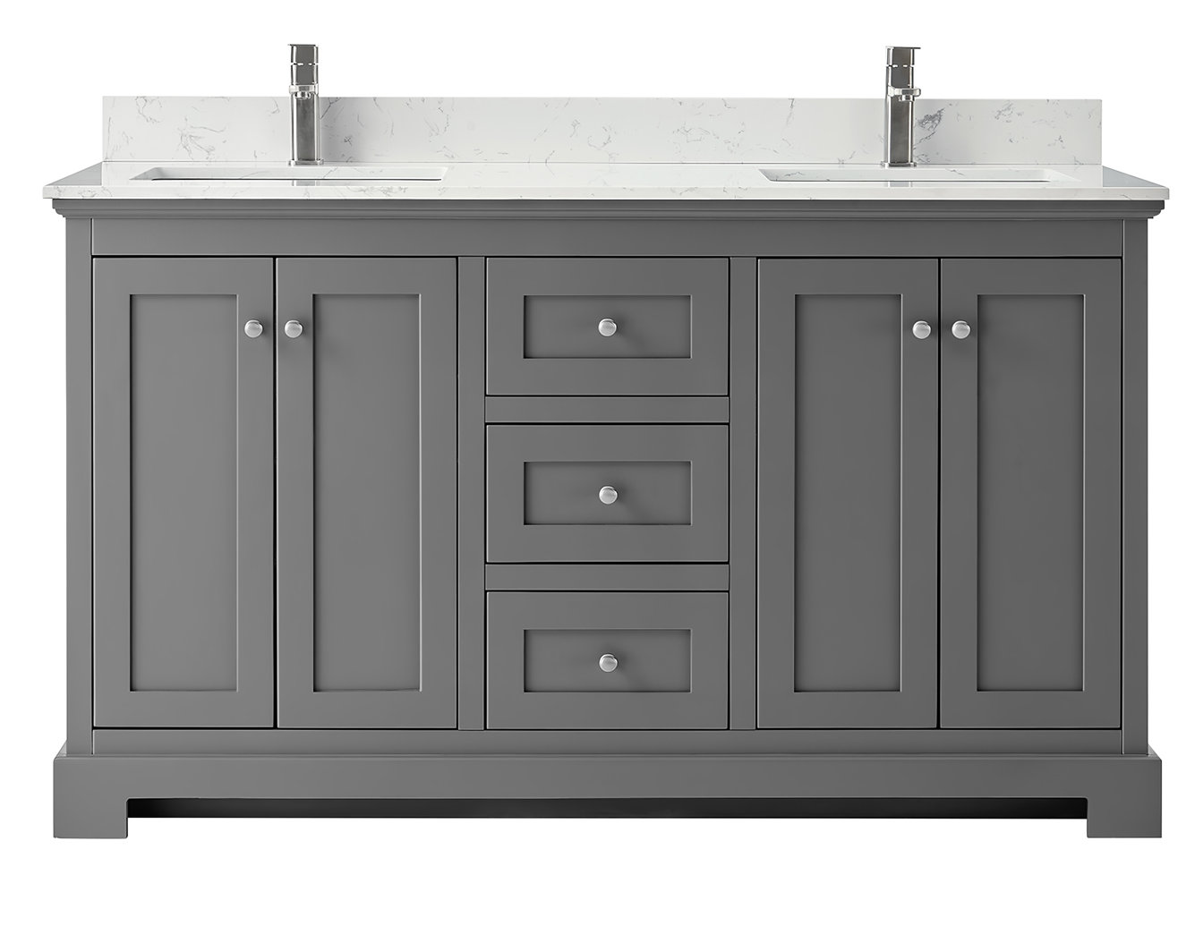 Wyndham Collection Ryla 60 Double Bathroom Vanity Set Reviews Wayfair