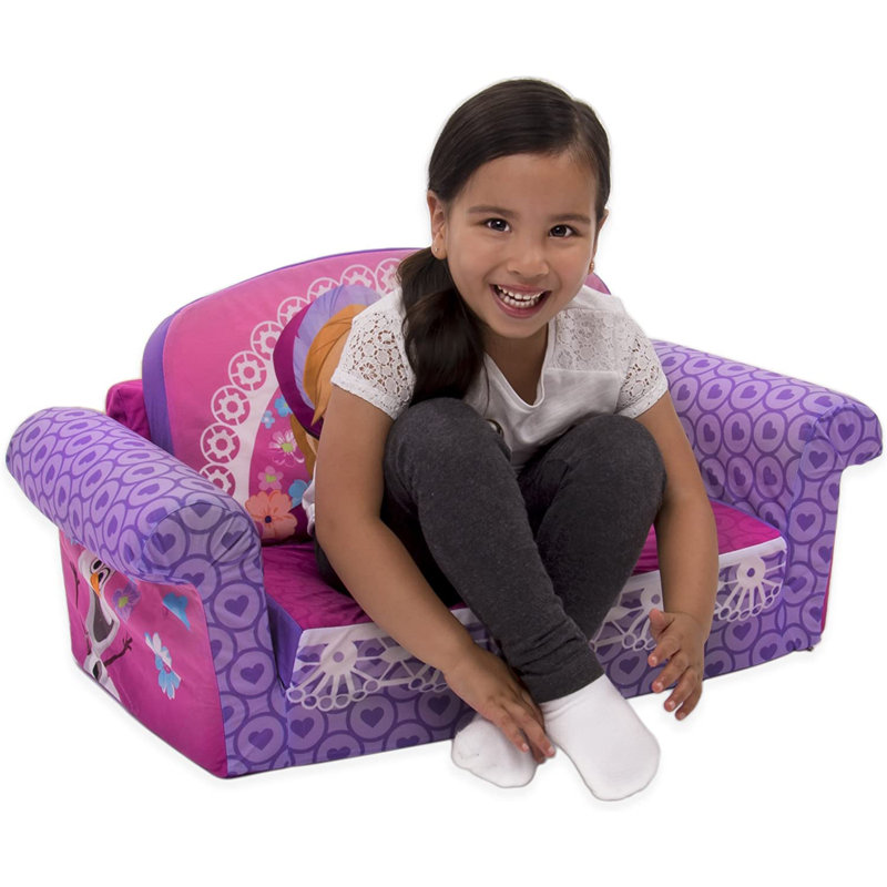 Marshmallow Furniture Disney Frozen 2 In 1 Flip Open Kids Foam