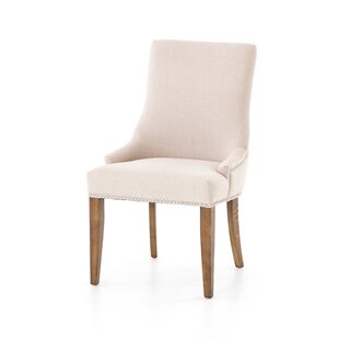 Barronhurst Linen Upholstered Side Chair In Beige (Set Of 2) By Darby Home Co