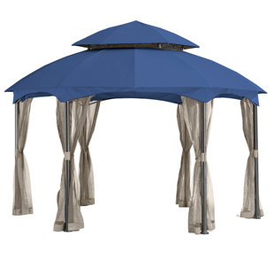Hexagon Gazebo Netting | Wayfair