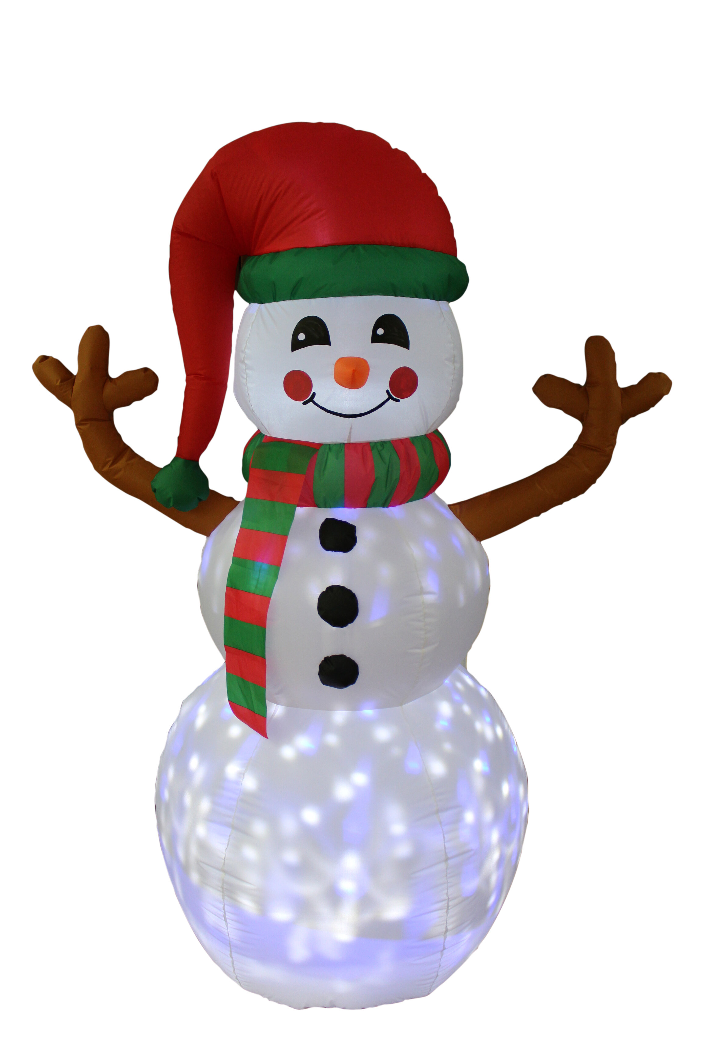 Details about   Inflatable Santa Snowman Indoor Outdoor Weighted base for Wobble 