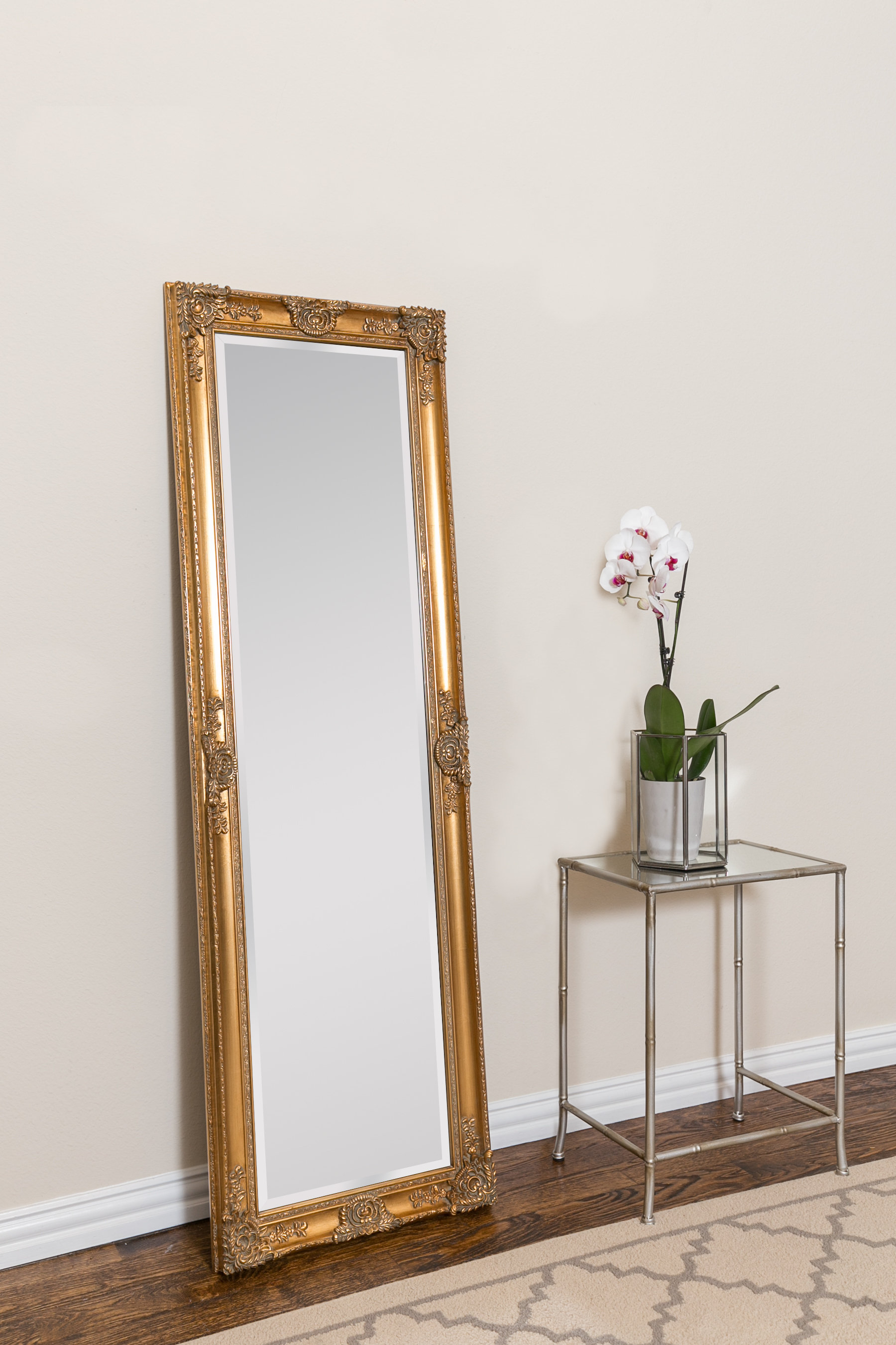 Beaston Traditional Beveled Full Length Mirror Reviews Allmodern