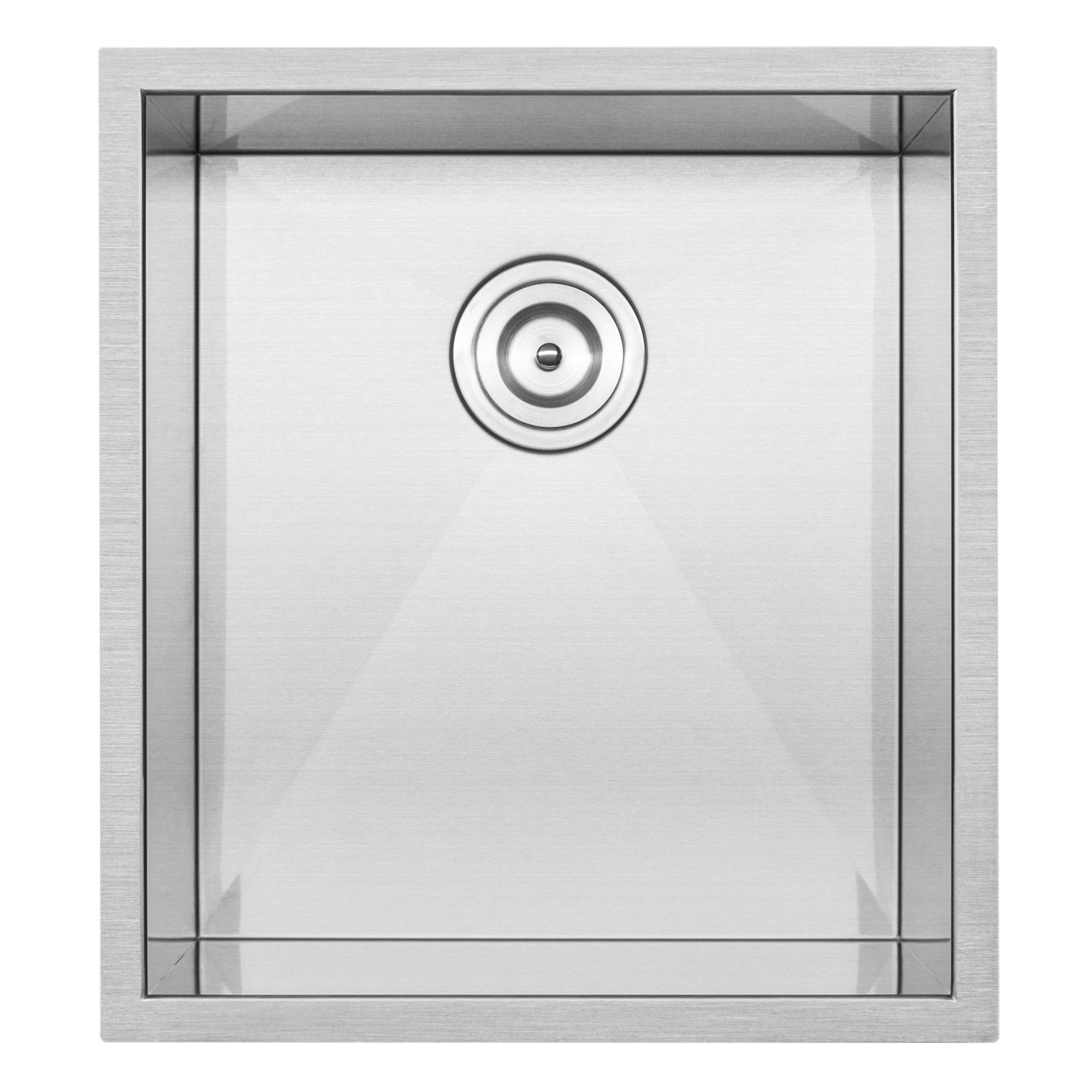 Ticor Sinks Pacific Series 16Gauge Stainless Steel 21" L x 19" W