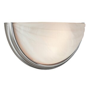 Stalbridge 2-Light Wall Sconce with Alabaster Glass