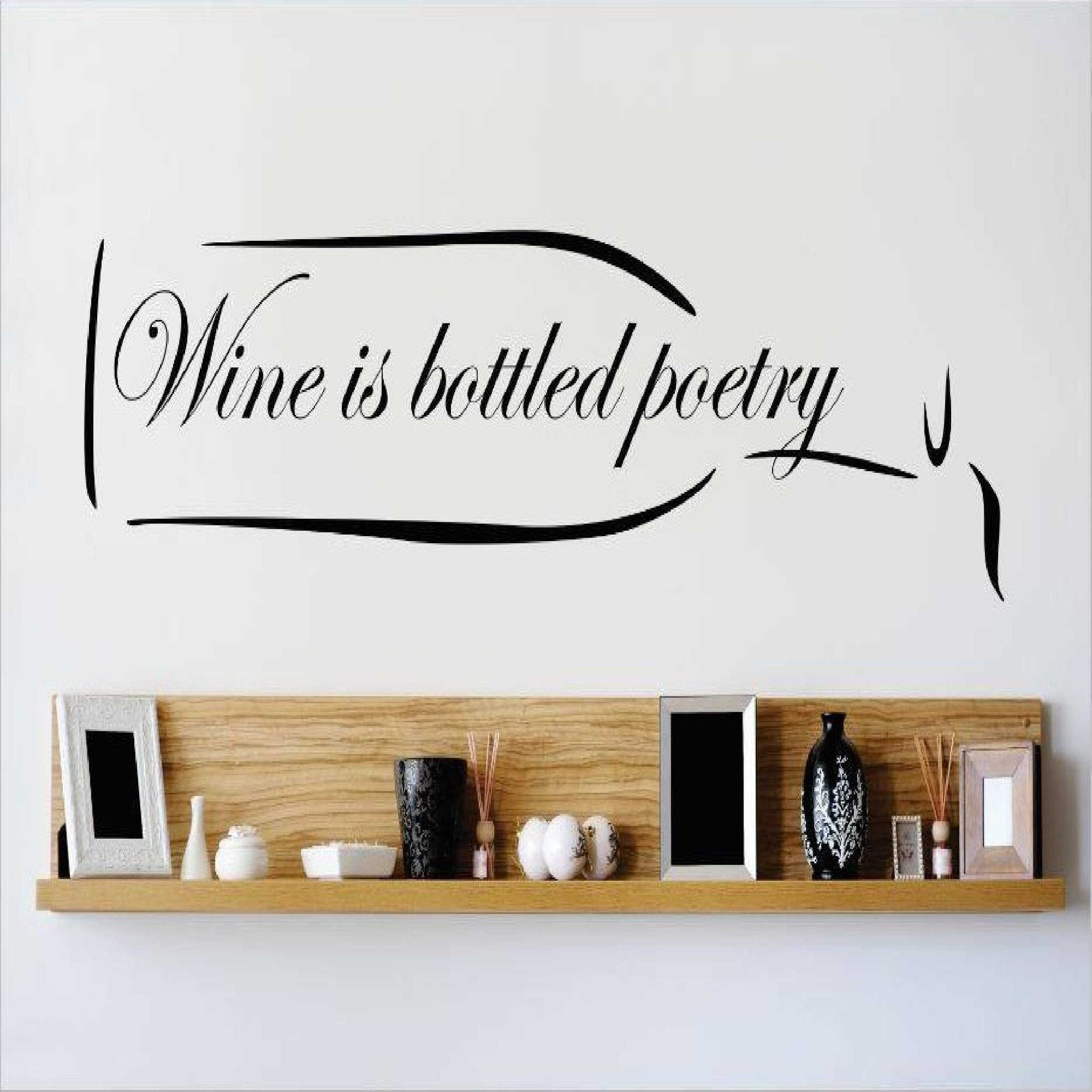 If tears could build  stairway...ect Vinyl decal sticker for wine bottles/vase