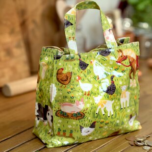 Jeannies Farm PVC Picnic Tote Bag By Ulster Weavers