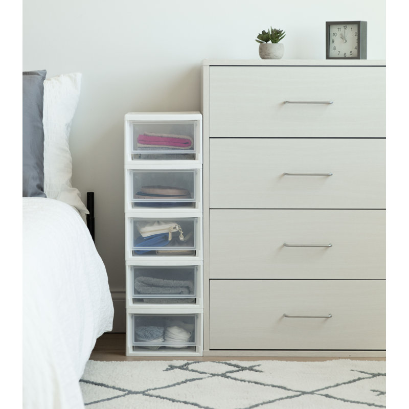 Iris 8 5 W Stackable Storage Drawer Reviews Wayfair