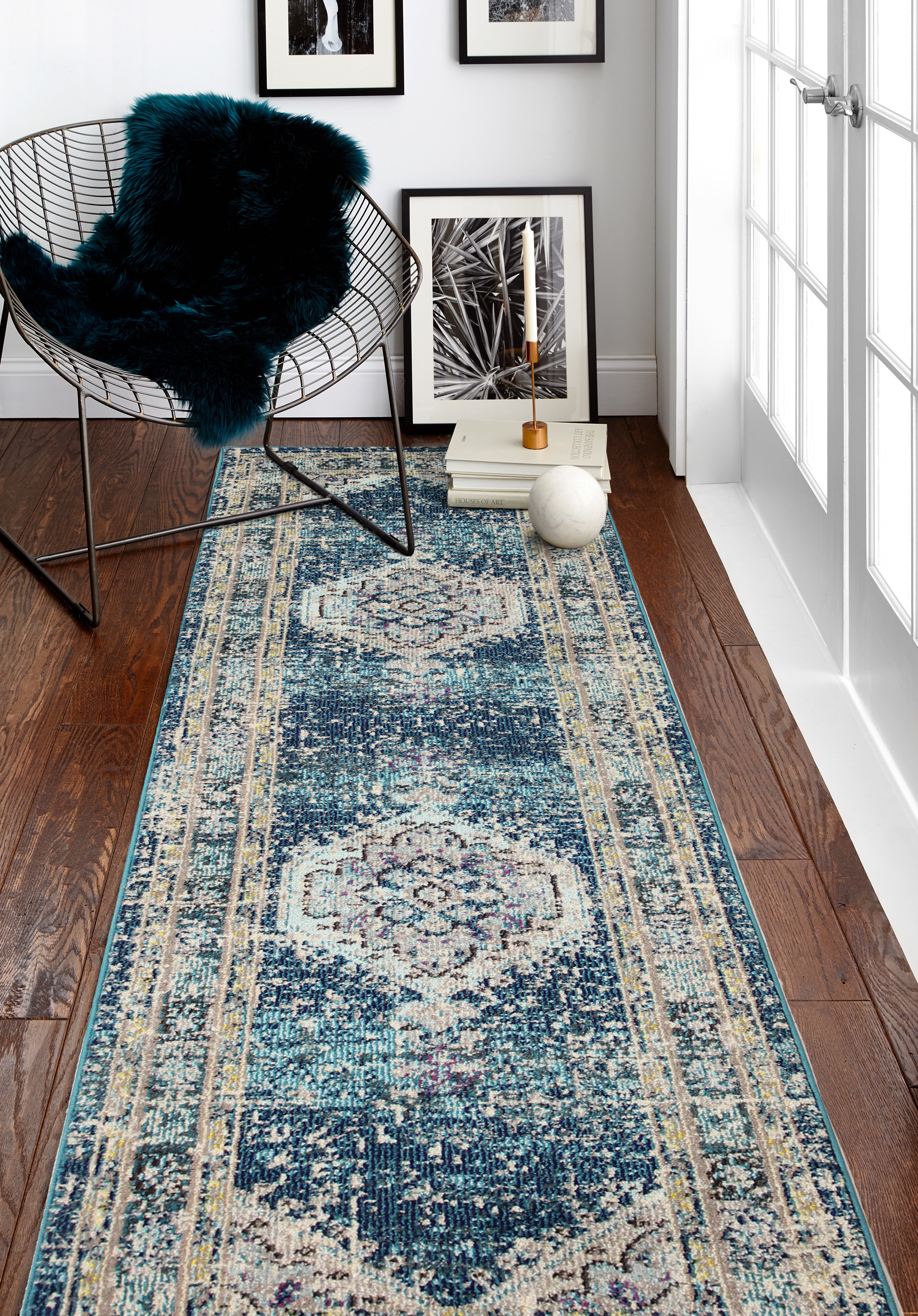 Chunn Teal Area Rug Reviews Birch Lane