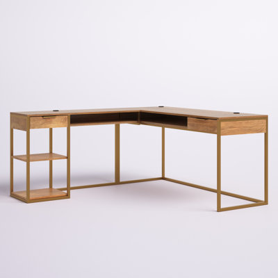 Barros L-Shape Desk