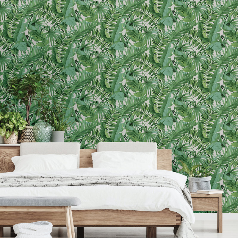 Bay Isle Home Maui Peel And Stick 5 5m X 52cm Wallpaper Roll