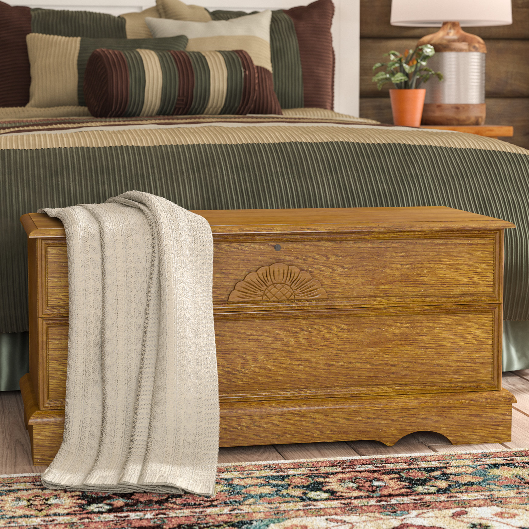Mistana Amya Cedar Chest Reviews Wayfair