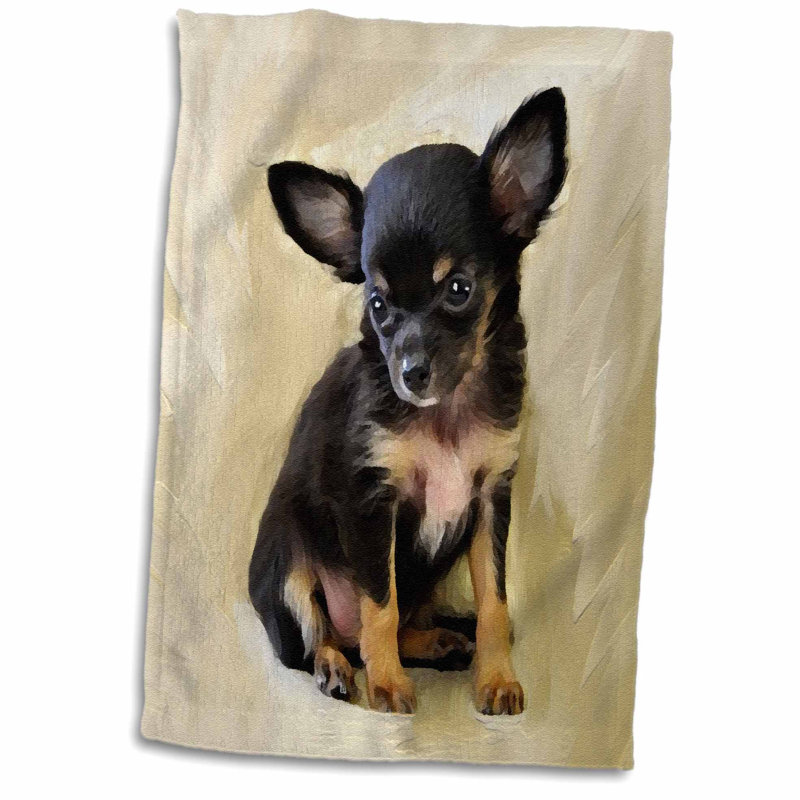 Symple Stuff Chihuahua Puppy Towel Wayfair