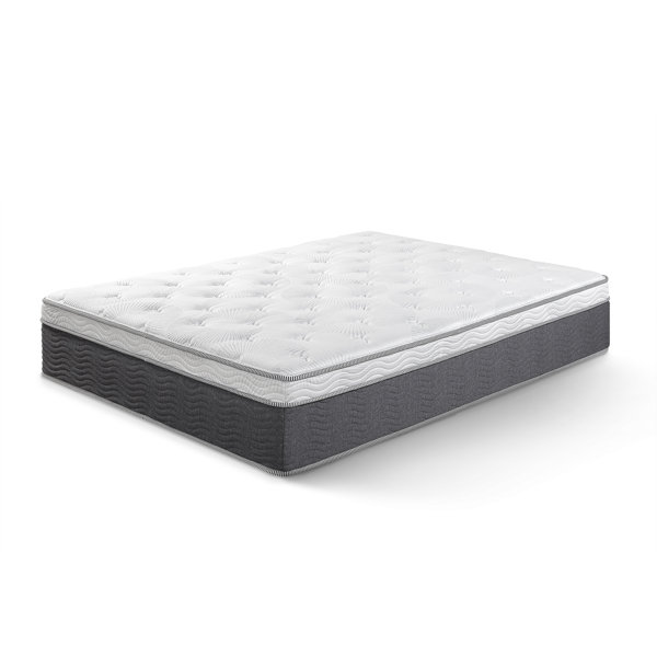 Zinus 13.5" iCoil® Euro Top Mattress & Reviews Wayfair