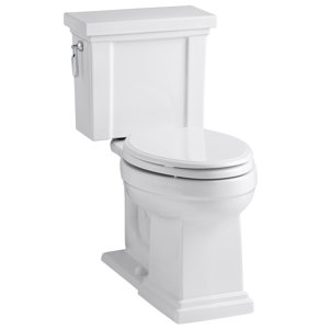 Tresham Comfort Height 1.28 GPF Elongated Two-Piece Toilet