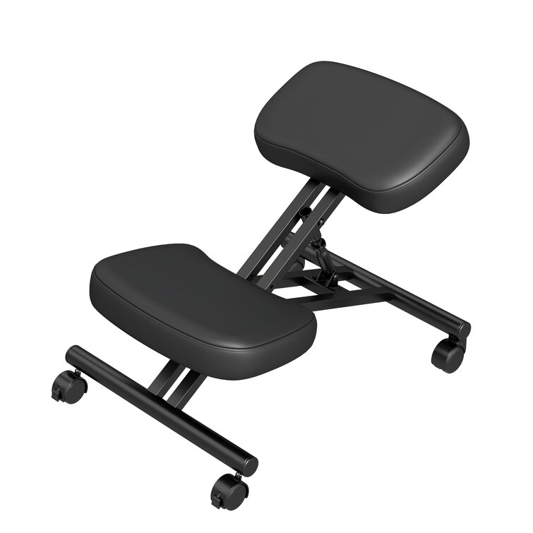 Kneeling Chair Adjustable Height Stool Ergonomic Posture for Home Office Padded