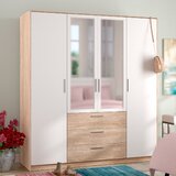 Wardrobe Closet With Mirror Wayfair