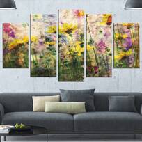 36 by 54-Inch ArtWall 4-Piece Cody Yorks Virginia Kendall 2 Floater Framed Canvas Staggered Set Artwork