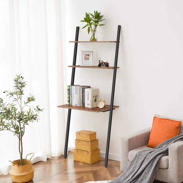 17 Stories Ladder Computer Desk, Small Home Office Writing ...