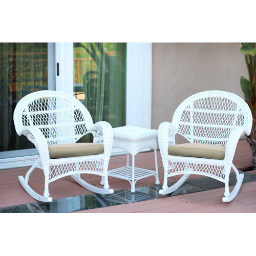 August Grove Mangum 3 Piece Conversation Set Reviews Wayfair