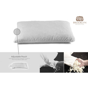 Adjustable Thickness Shredded Talalay Latex Pillow by Alwyn Home