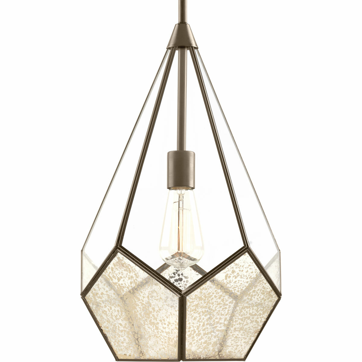 light single geometric pendant