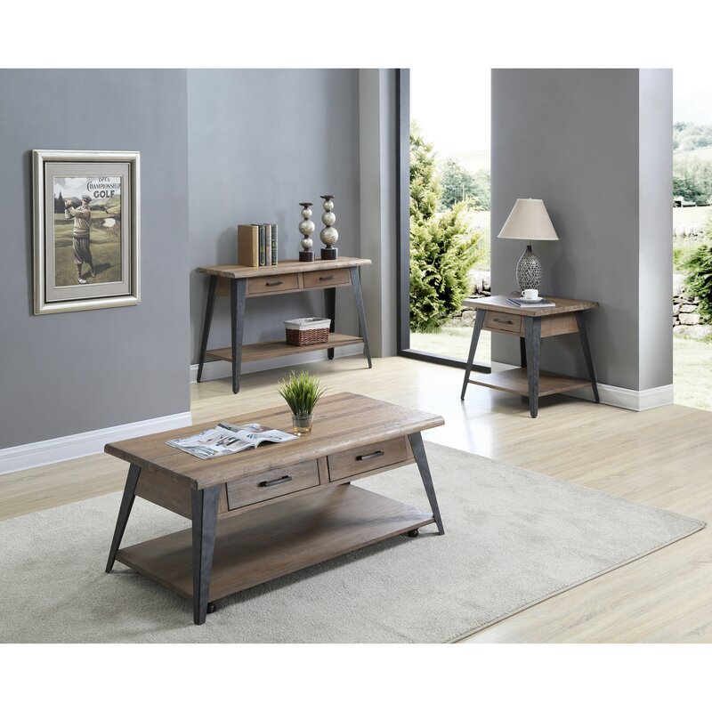 Williston Forge Grabill 2 Drawer Console Table Wayfair
