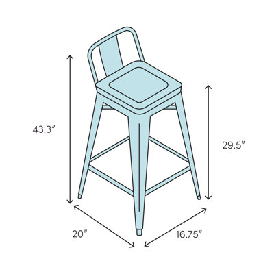 Ingalls 29.5" Bar Stool