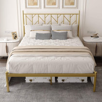 Gold bed wayfair clearance