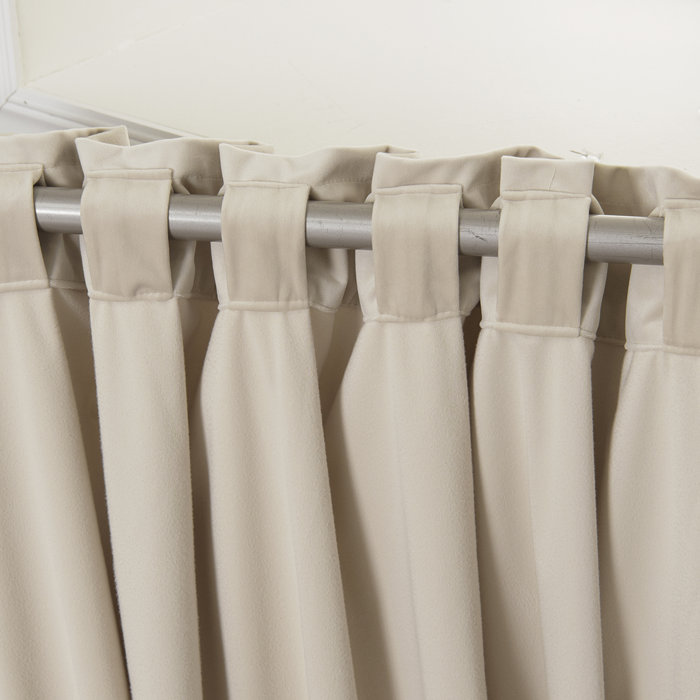 Rosecliff Heights Lustre Velvet Curtains Reviews Wayfair Ca