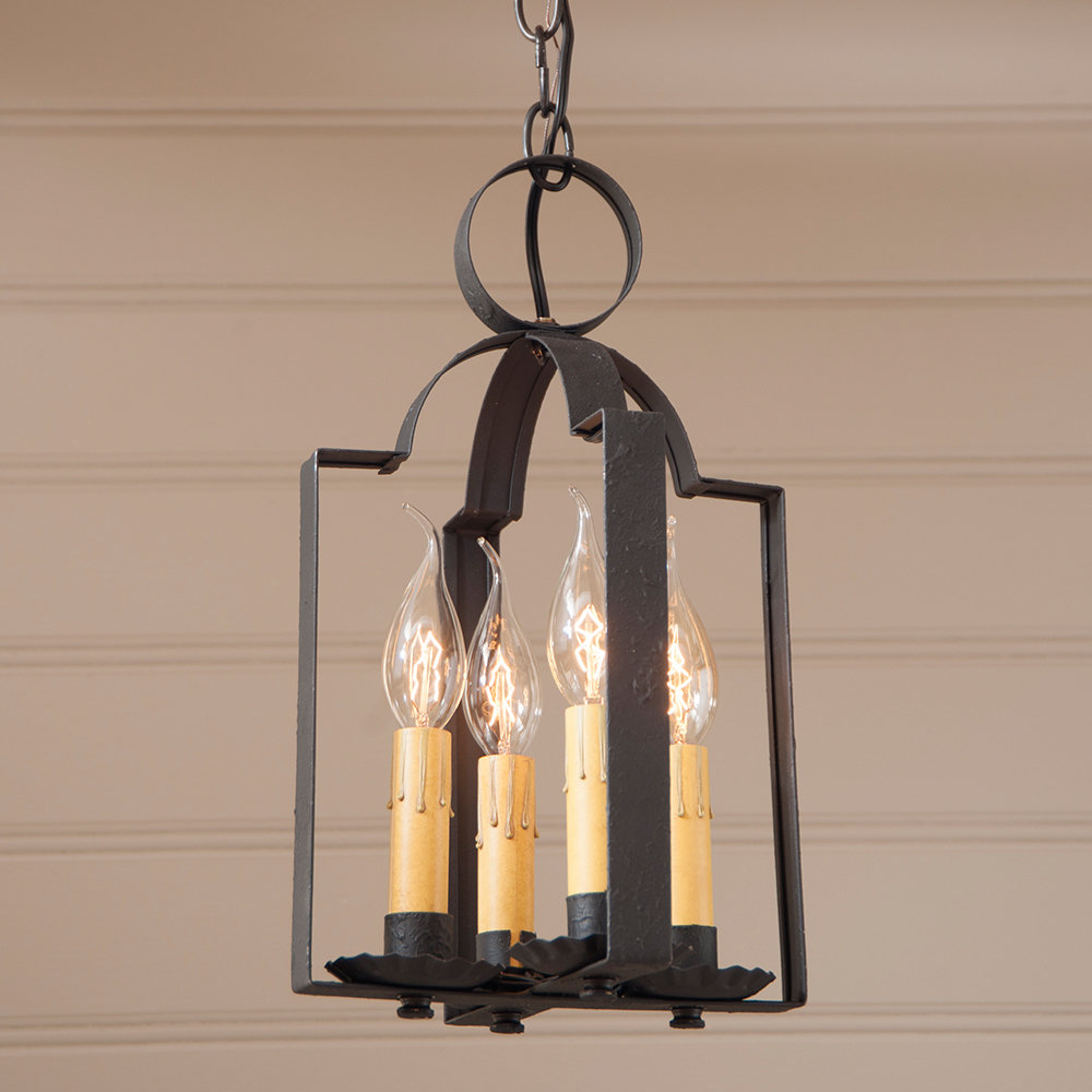 Gracie Oaks Wellston 4 Light Lantern Geometric Pendant Wayfair