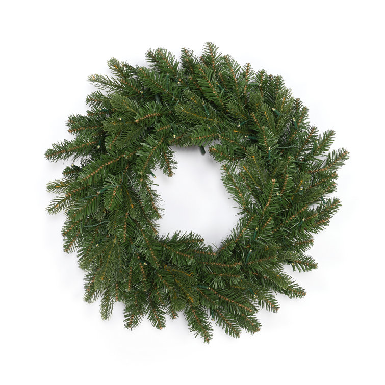 Martha Stewart 24 Lighted Wreath Reviews Wayfair