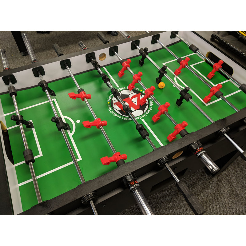 Warrior Table Soccer 56 Indoor Outdoor Wood Foosball Table Reviews Wayfair