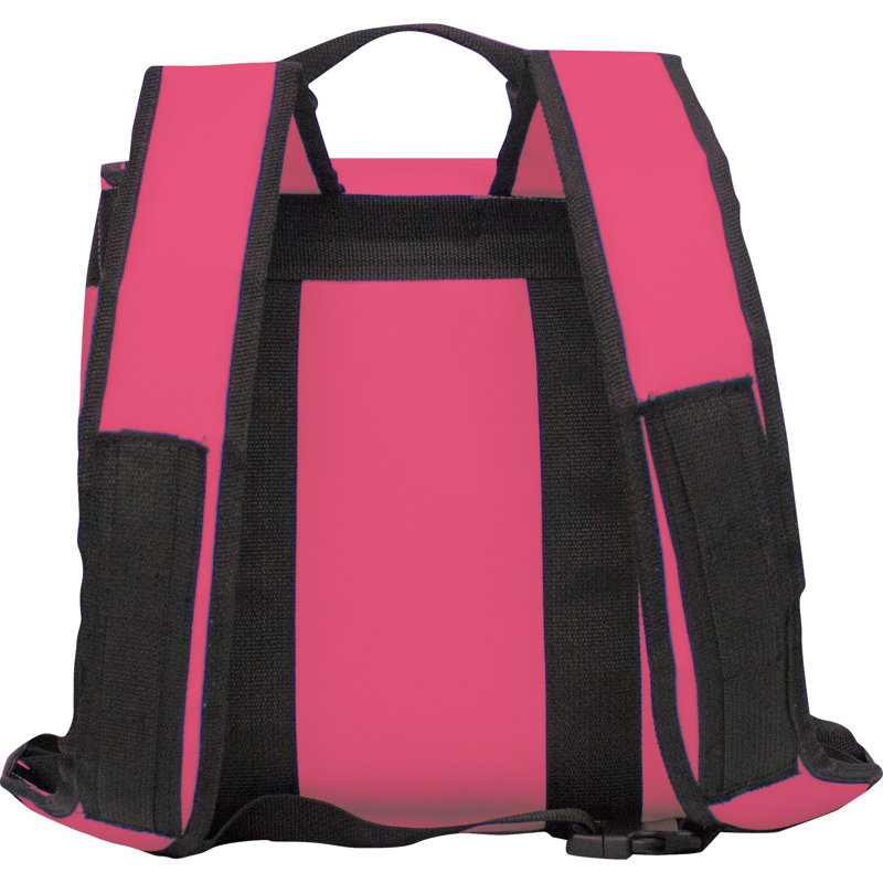 bright pink backpack