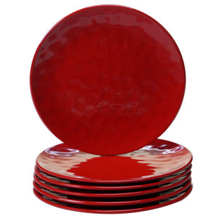 9 Melamine Salad or Dessert Platesalad Plate Set of review