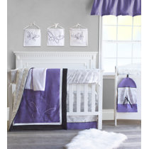 plum crib sheet
