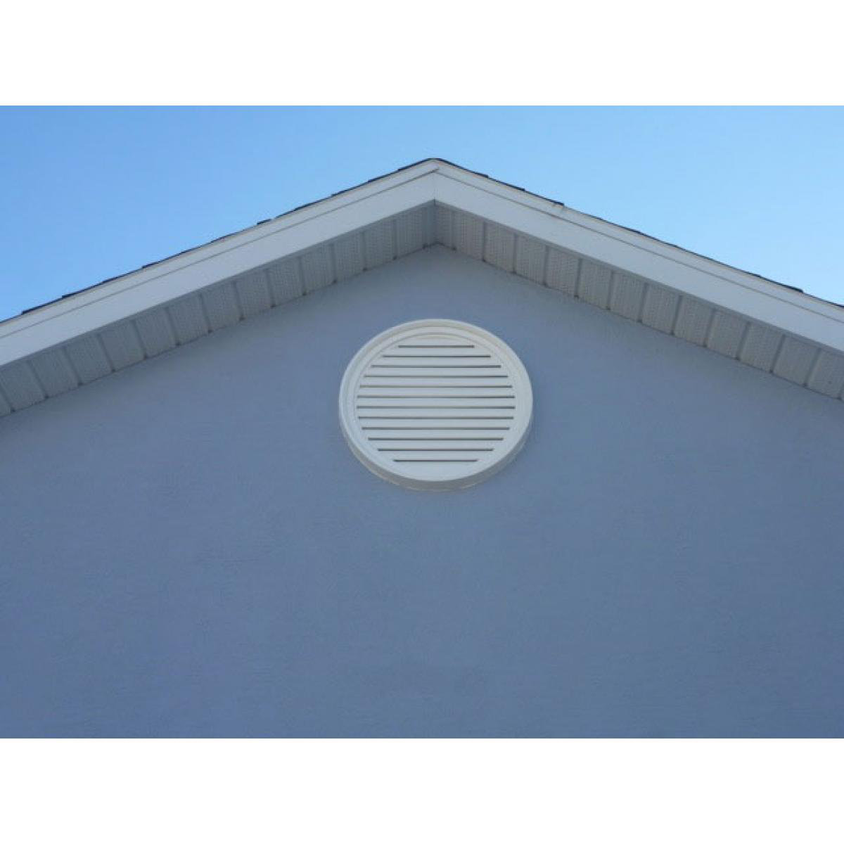 PCI Enterprises Round Gable Vent Louver, NonFunctional & Reviews Wayfair