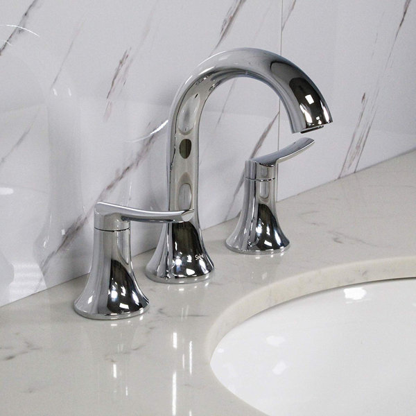 Koozzo Spring Widespread Bathroom Faucet With Drain Assembly Reviews Wayfair